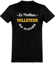  T shirt homme le meilleur volleyeur au monde