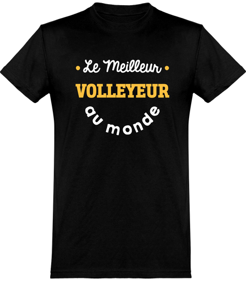 T shirt homme le meilleur volleyeur au monde