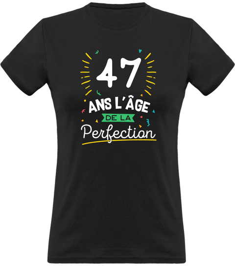T shirt femme 47 ans la perfection