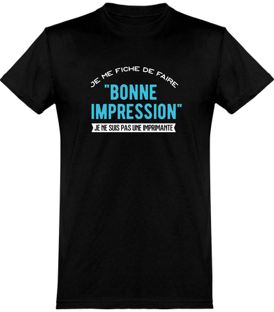  T shirt homme bonne impression