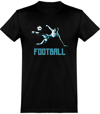  T shirt homme football fan sport