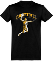  T shirt homme basketball fan