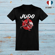  T shirt homme judo fan