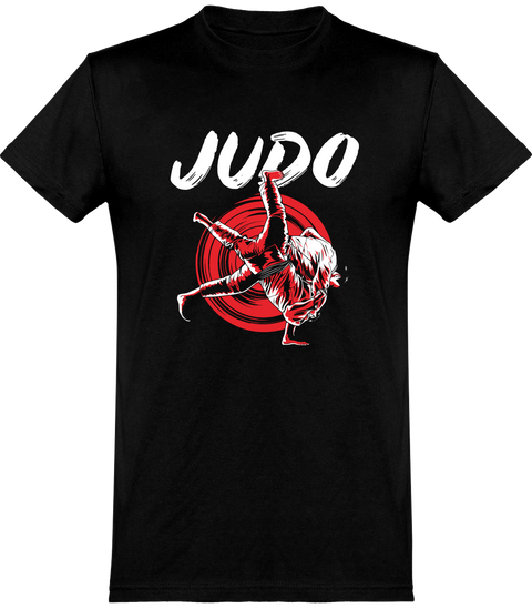  T shirt homme judo fan