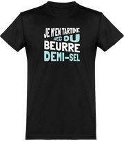  T shirt homme je m'en tartine