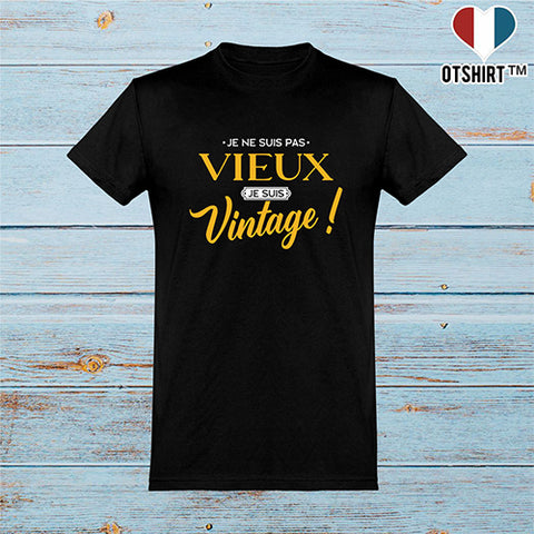  T shirt homme je suis vintage 2