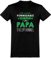  T shirt homme un papa exceptionnel