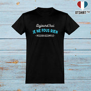  T shirt homme je ne fous rien