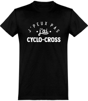  T shirt homme j'peux pas j'ai cyclo-cross