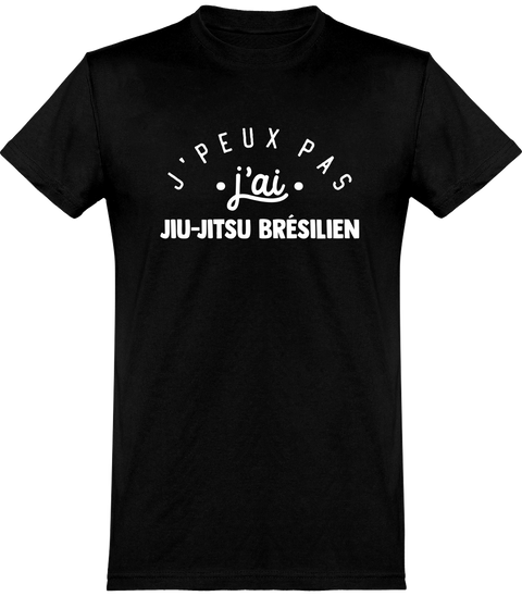  T shirt homme j'peux pas jiu-jitsu