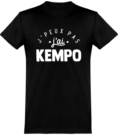  T shirt homme j'peux pas j'ai kempo