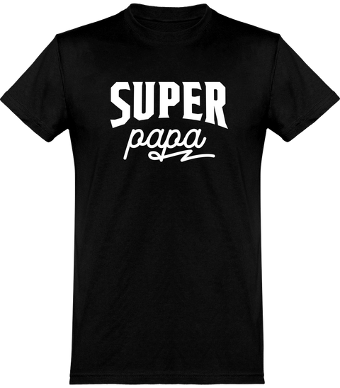  T shirt homme super papa