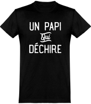  T shirt homme un papi qui déchire