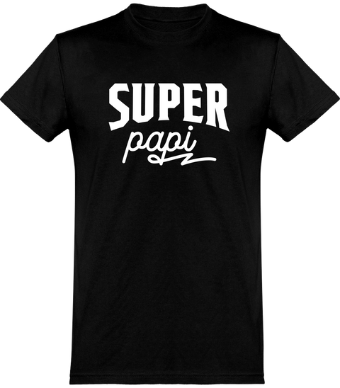 T shirt homme super papi