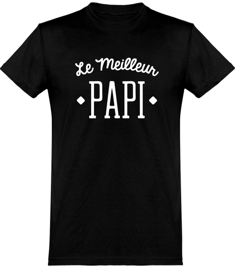  T shirt homme le meilleur papi