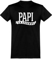  T shirt homme papi la légende