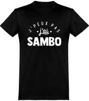  T shirt homme j'peux pas j'ai sambo