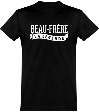  T shirt homme beau-frère la légende