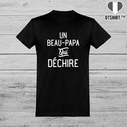  T shirt homme un beau-papa qui déchire