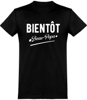 T shirt homme bientôt beau-papa beau