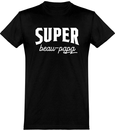  T shirt homme super beau-papa beau