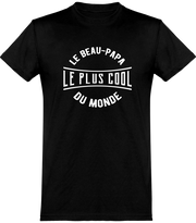  T shirt homme le beau-papa le plus cool du monde beau