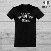  T shirt homme je suis un frère trop génial