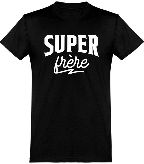  T shirt homme super frère