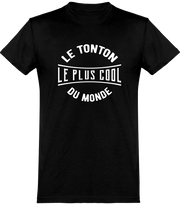  T shirt homme le tonton le plus cool du monde