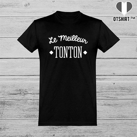  T shirt homme le meilleur tonton
