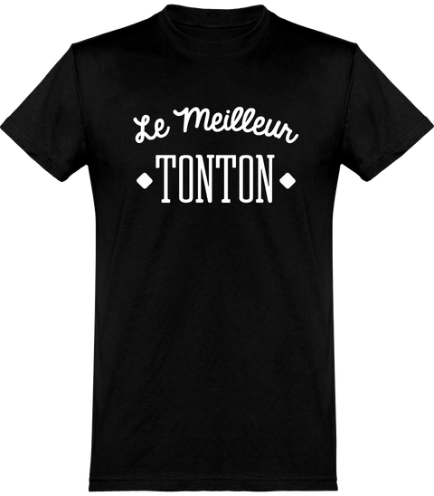  T shirt homme le meilleur tonton