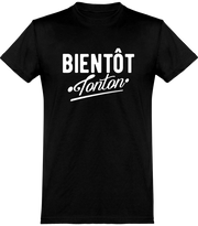  T shirt homme bientôt tonton