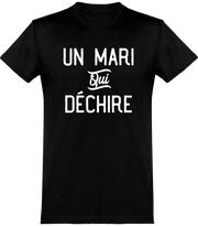  T shirt homme un mari qui déchire