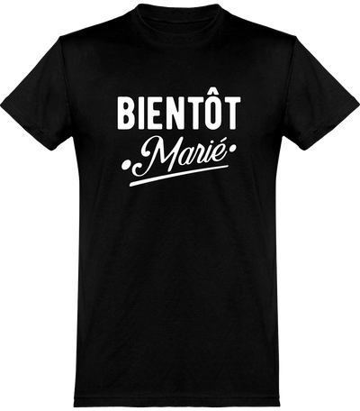  T shirt homme bientôt marié