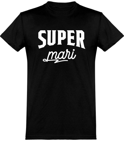  T shirt homme super mari