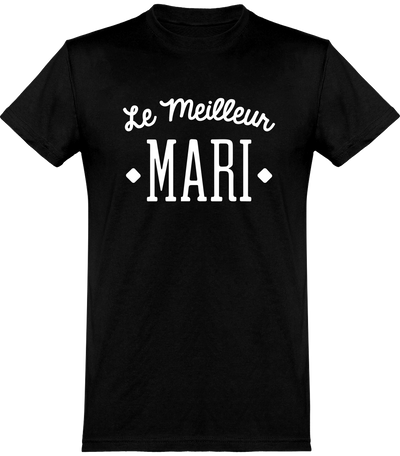  T shirt homme le meilleur mari