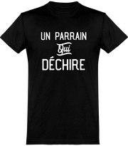  T shirt homme un parrain qui déchire