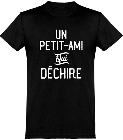  T shirt homme un petit-ami qui déchire