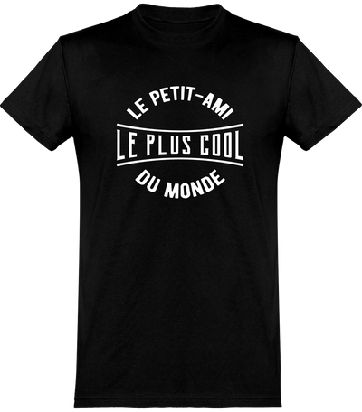  T shirt homme le petit-ami le plus cool du monde