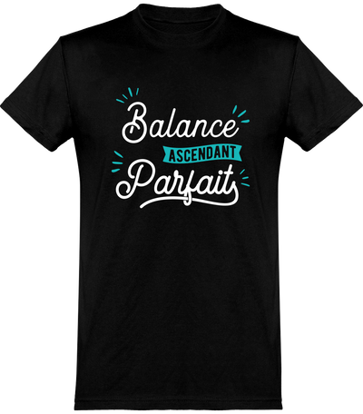  T shirt homme balance ascendant parfait