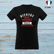 T shirt femme bientôt belle maman