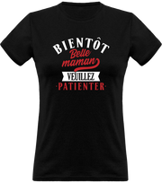 T shirt femme bientôt belle