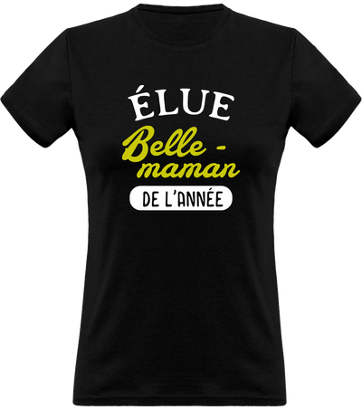 T shirt femme belle-maman de l'année belle