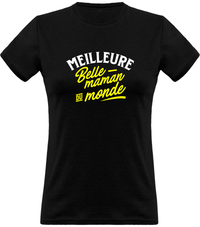 T shirt femme meilleure belle-maman belle
