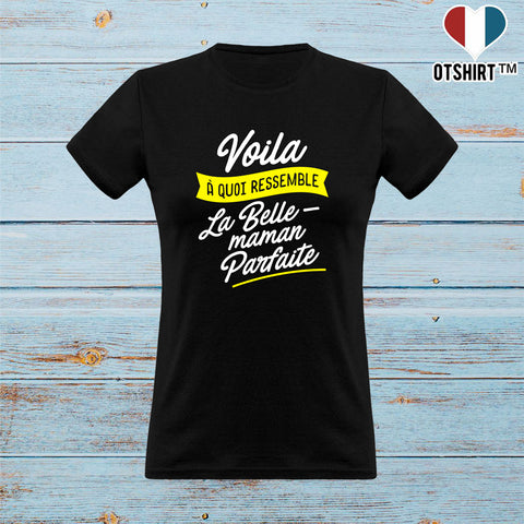 T shirt femme la belle-maman parfaite 2