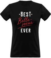 T shirt femme best belle soeur ever