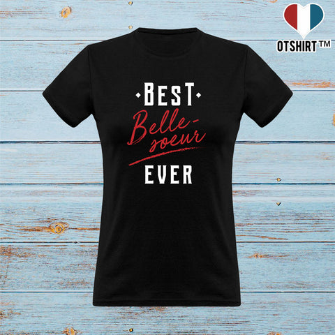 T shirt femme best belle soeur ever