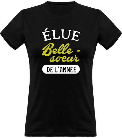 T shirt femme belle-soeur de l'année