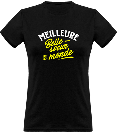 T shirt femme meilleure belle-soeur