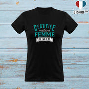 T shirt femme certifiée meilleure femme